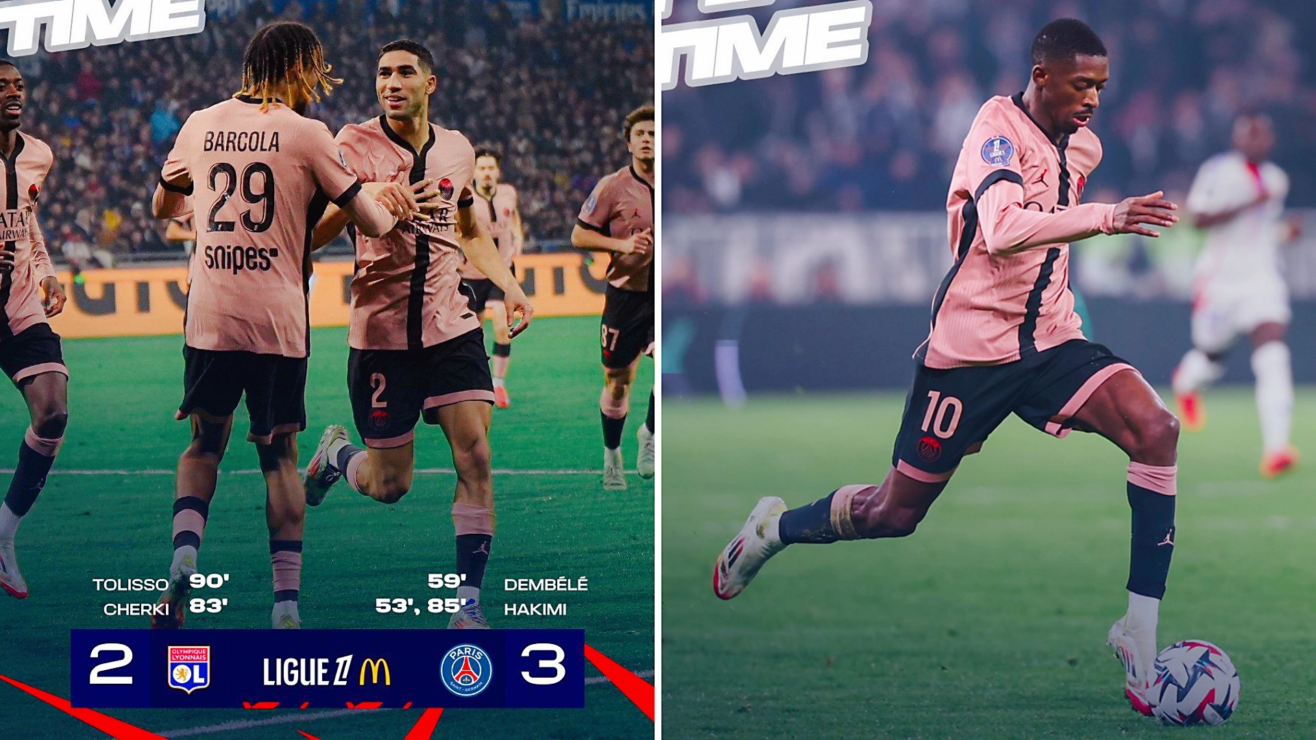 马赛客场惨败里昂，饮恨榜首